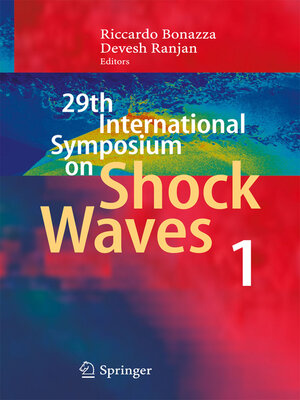 cover image of 29th International Symposium on Shock Waves 1